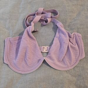 Elegant Lilac Bikini Top
